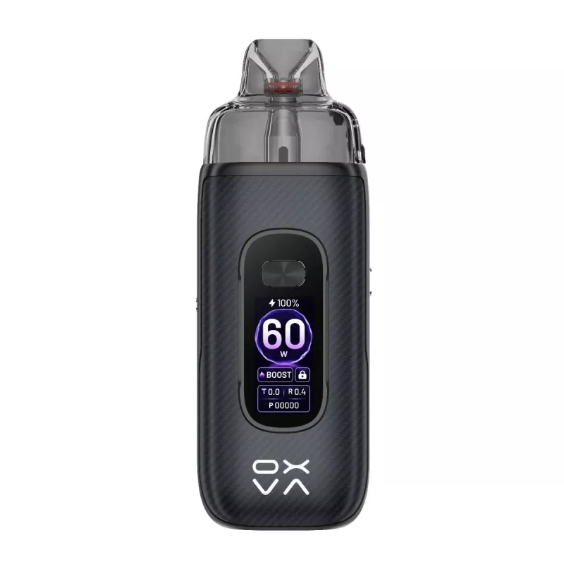 Oxva VPRIME 2 Kit 3400mAh 60W 6ml Black Carbon front